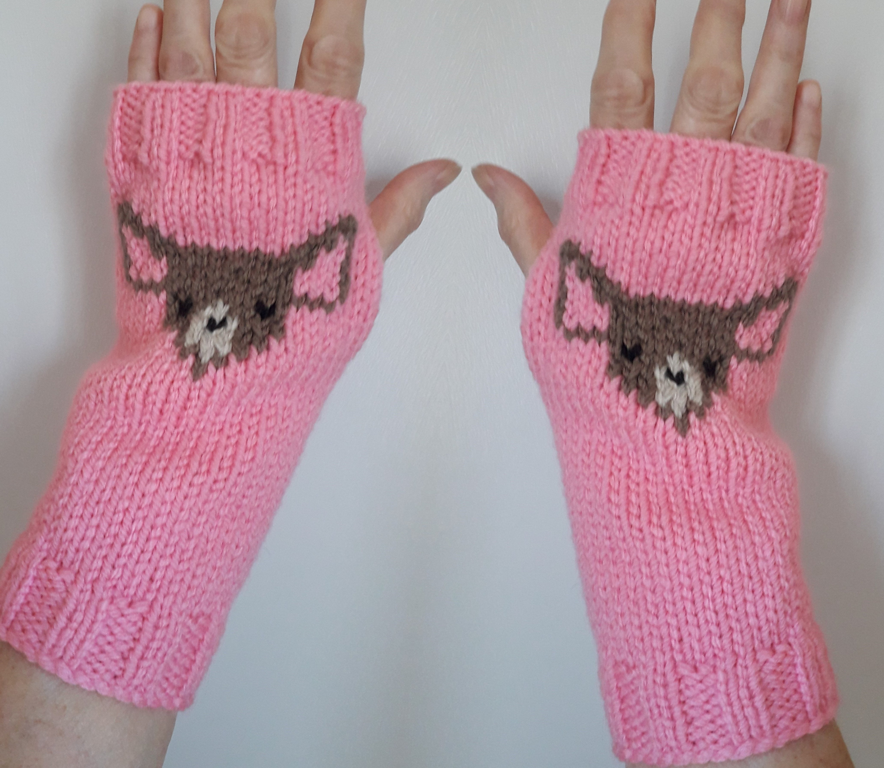 Hand knitting process